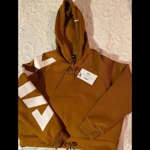 Zyia Active Camel Sleeve Hoodie (m)
